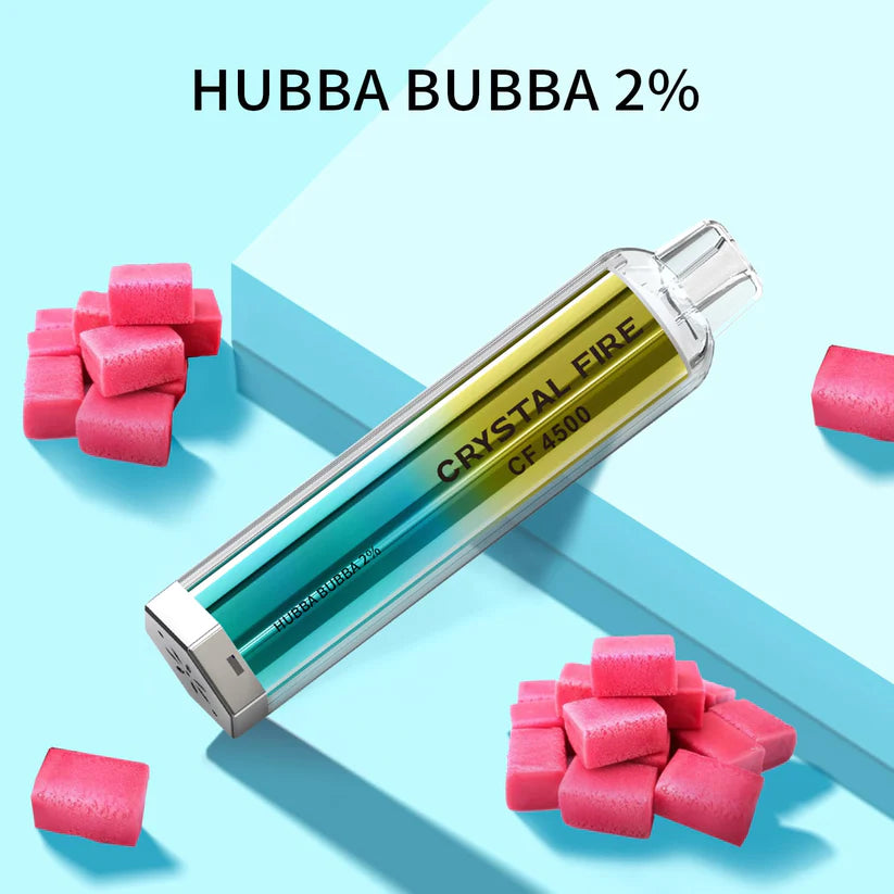 Crystal Fire Disposable Vape 4500 Puffs 0 MG TPD Complaint. - Irresistible and Trendy