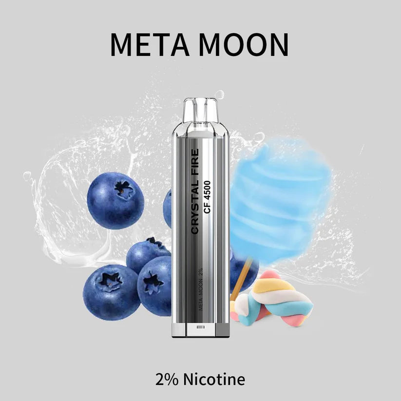 Crystal Fire Disposable Vape 4500 Puffs 0 MG TPD Complaint. - Irresistible and Trendy