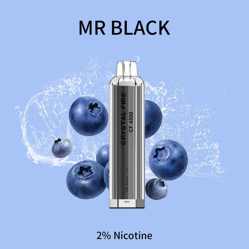 Crystal Fire Disposable Vape 4500 Puffs 0 MG TPD Complaint. - Irresistible and Trendy