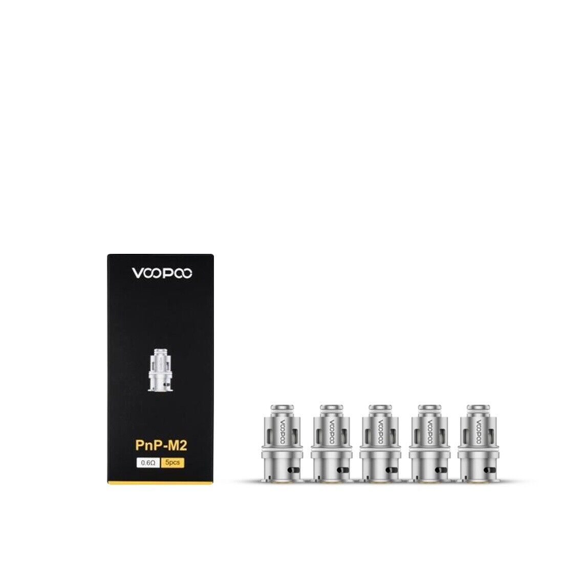 VooPoo PnP TM1 0.6Ω, M1 0.45Ω, M2 0.6Ω, TM2 0.8Ω Coils