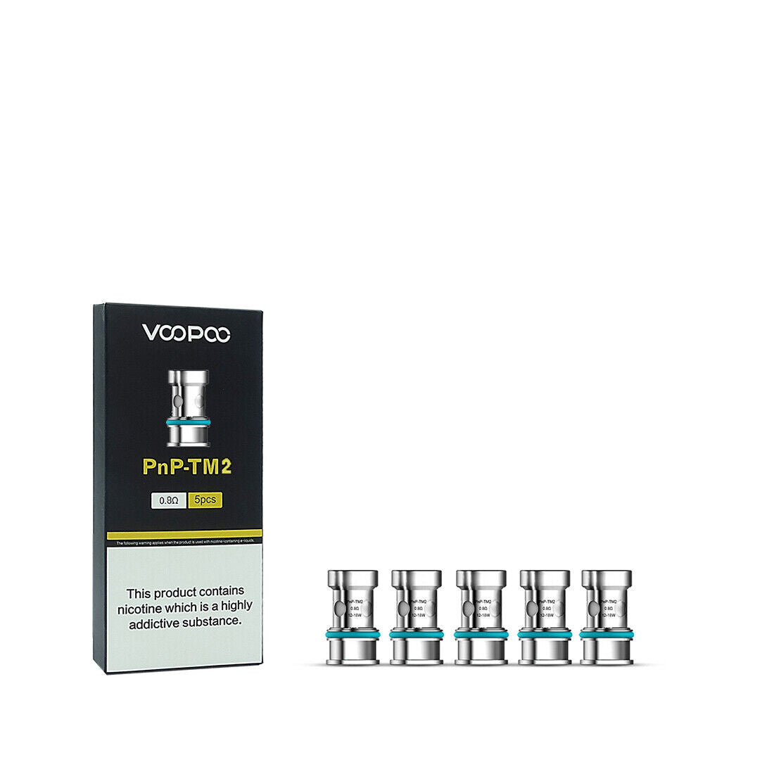 VooPoo PnP TM1 0.6Ω, M1 0.45Ω, M2 0.6Ω, TM2 0.8Ω Coils