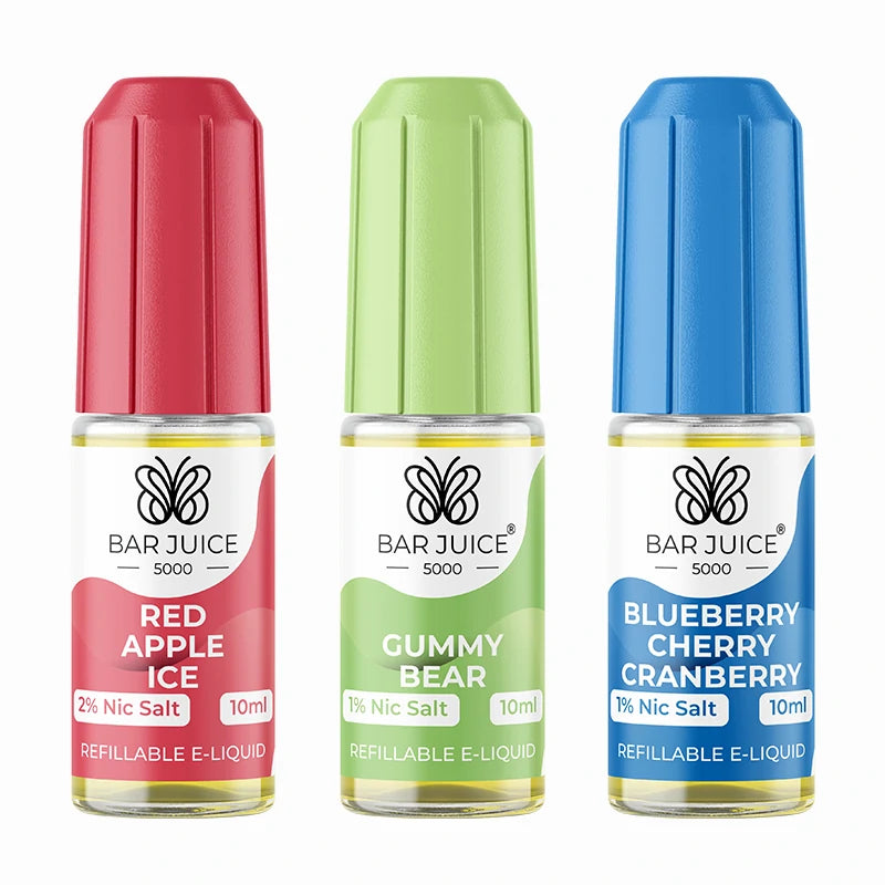 Bar Juice 5000 10ml Nic Salt 10mg NO nicotine UK Best Seller