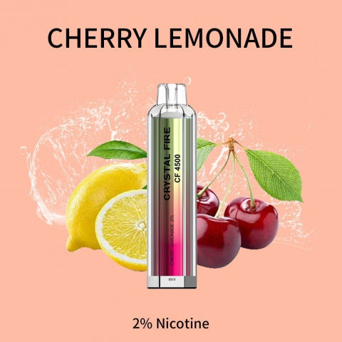 Crystal Fire Disposable Vape 4500 Puffs 0 MG TPD Complaint. - Irresistible and Trendy
