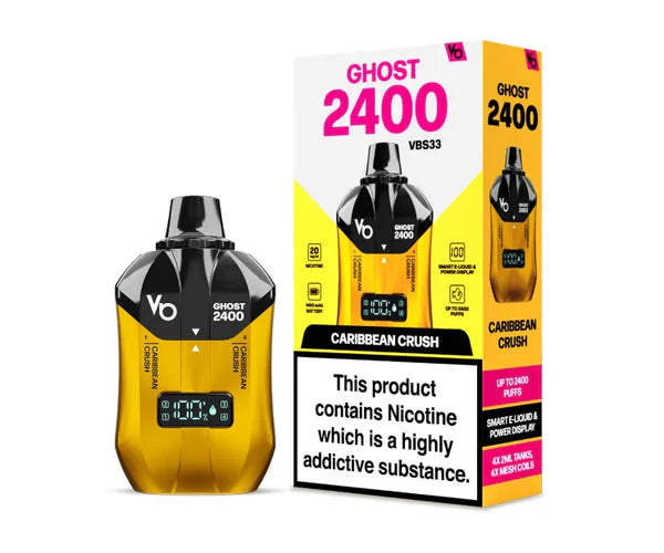 Ghost 2400 Puffs UK's Best Seller