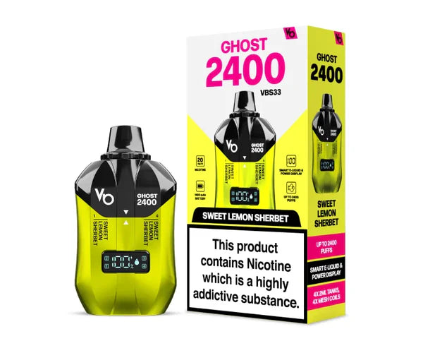 Ghost 2400 Puffs UK's Best Seller