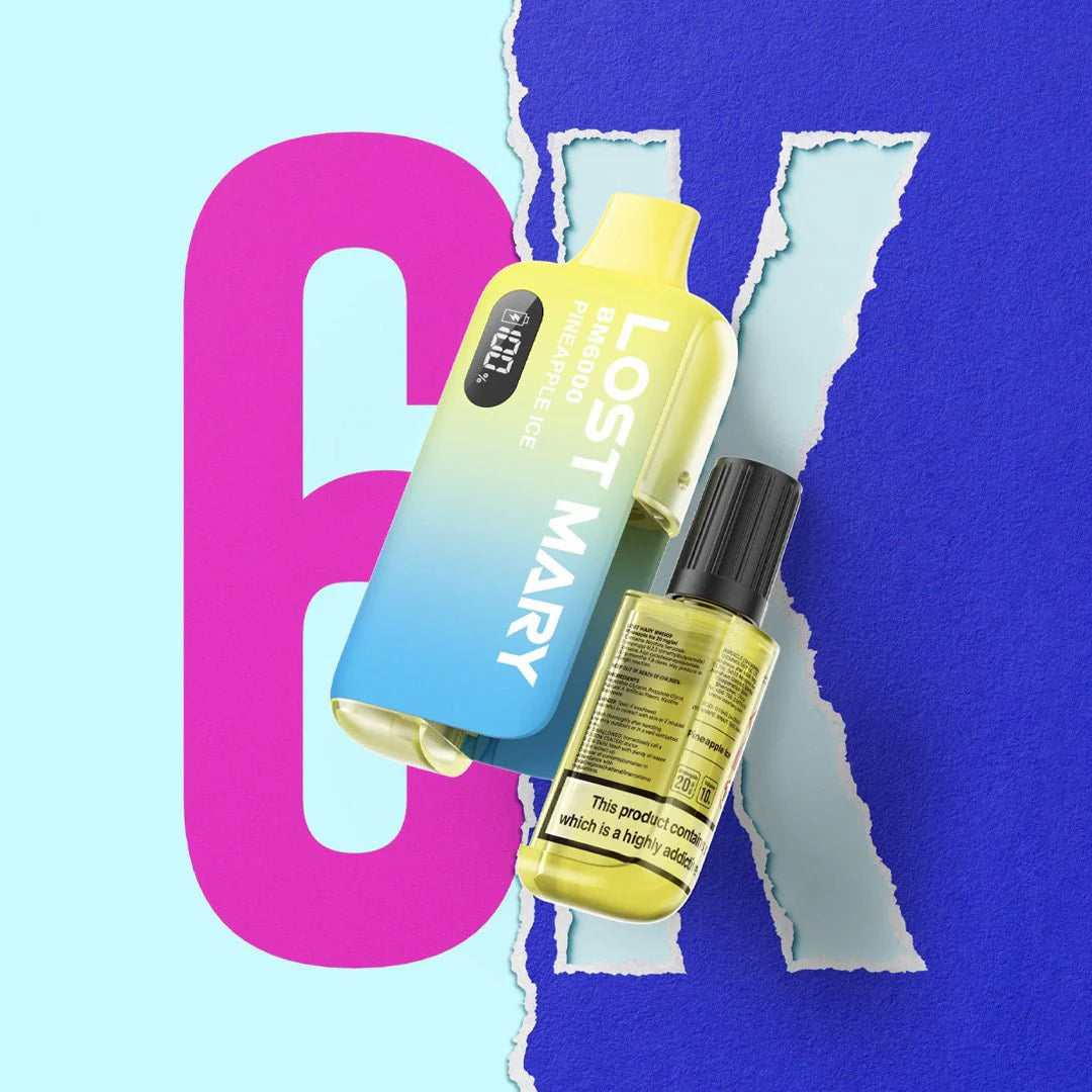 Lost Mary BM6000 Prefilled Kit | Rechargeable | 6000 Puffs | Best Seller