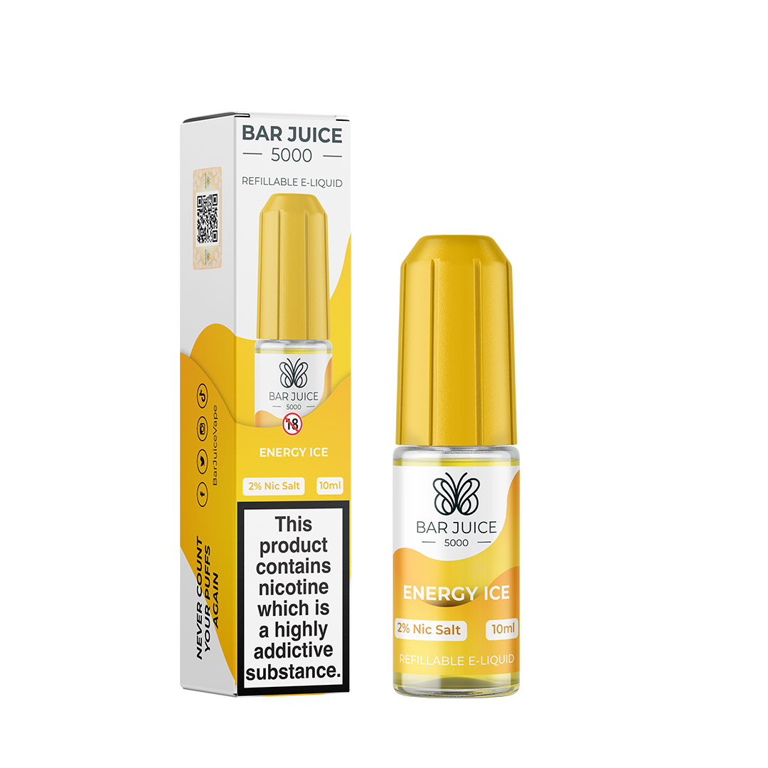 Bar Juice 5000 10ml Nic Salt 10mg NO nicotine UK Best Seller
