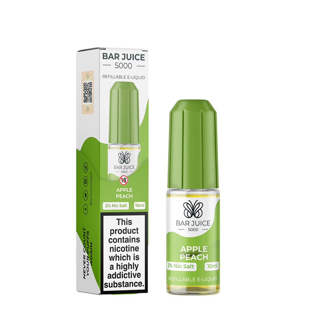 Bar Juice 5000 10ml Nic Salt 10mg NO nicotine UK Best Seller