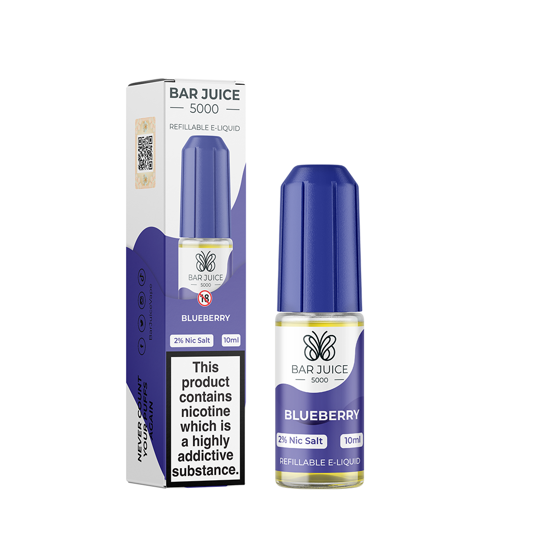 Bar Juice 5000 10ml Nic Salt 10mg NO nicotine UK Best Seller