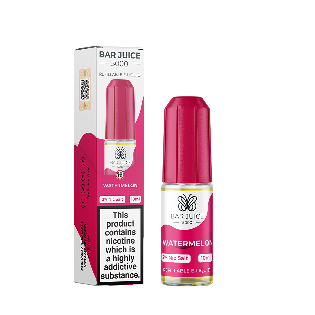 Bar Juice 5000 10ml Nic Salt 10mg NO nicotine UK Best Seller