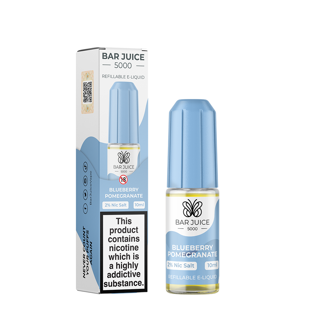 Bar Juice 5000 10ml Nic Salt 10mg NO nicotine UK Best Seller