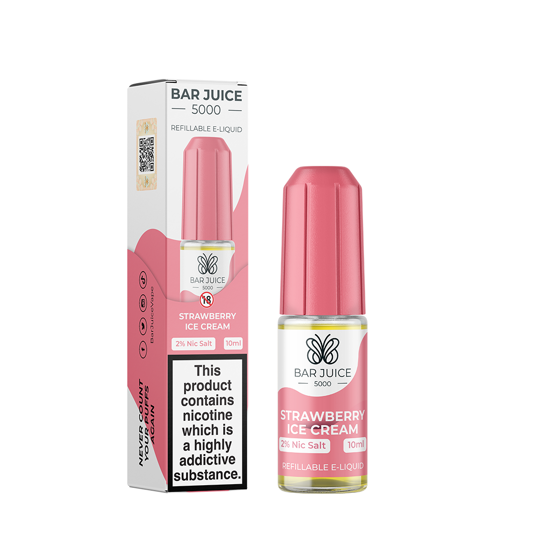 Bar Juice 5000 10ml Nic Salt 10mg NO nicotine UK Best Seller