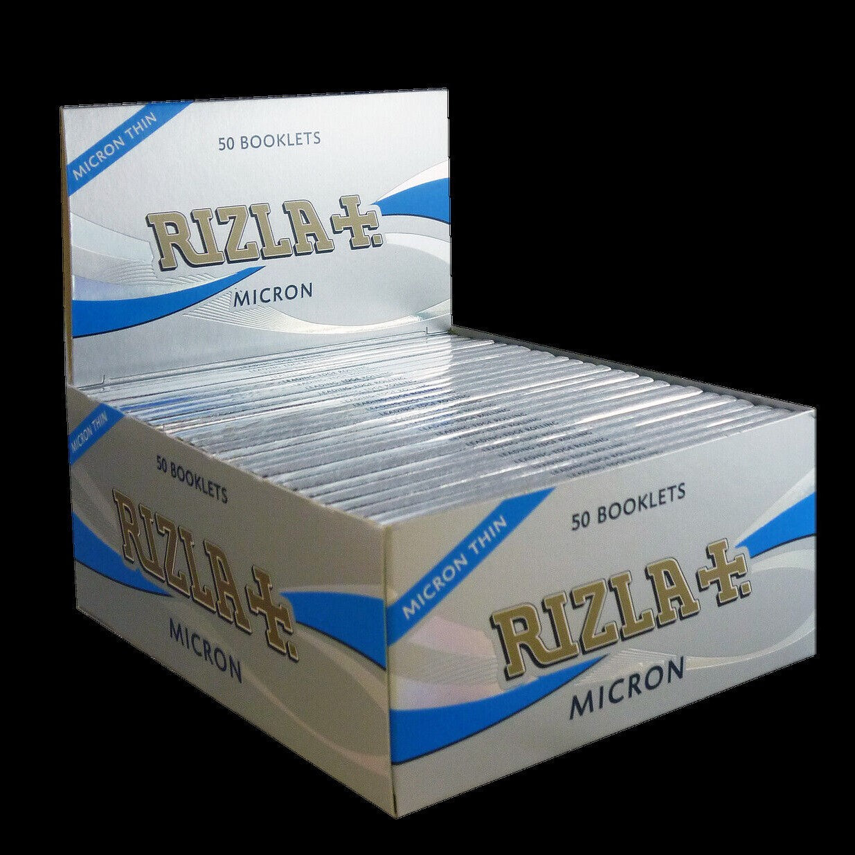 Rizla Silver Micron King size Slim Thin Cigarette Smoking Rolling Papers