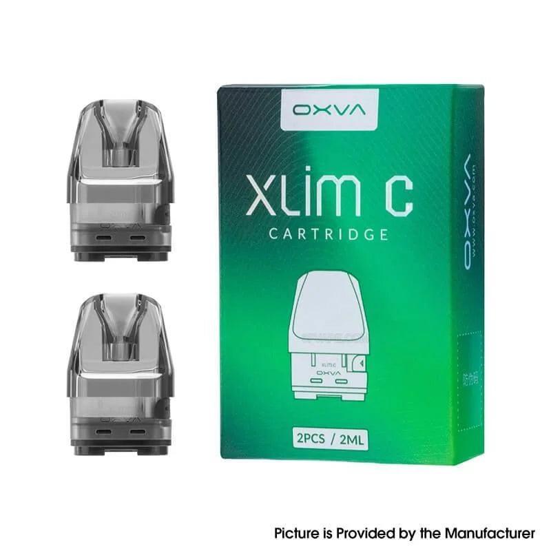 OXVA Xlim C Pods 2ML Empty Pod, Pack of 2, Compatible with Xlim C coils