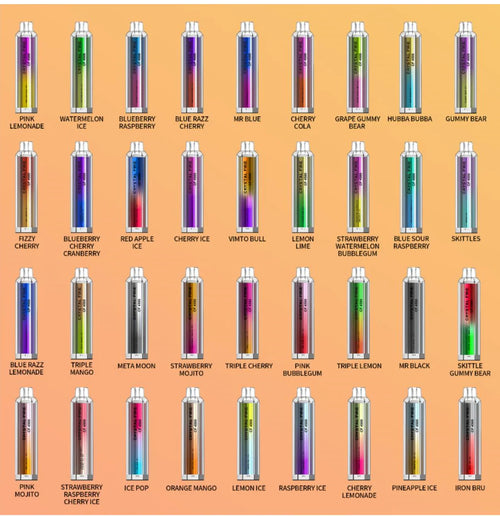 Crystal Fire Disposable Vape 4500 Puffs 0 MG TPD Complaint.  - Irresistible and Trendy
