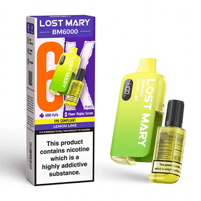 Lost Mary BM6000 20mg 6000 Puffs Disposable Vape Kit