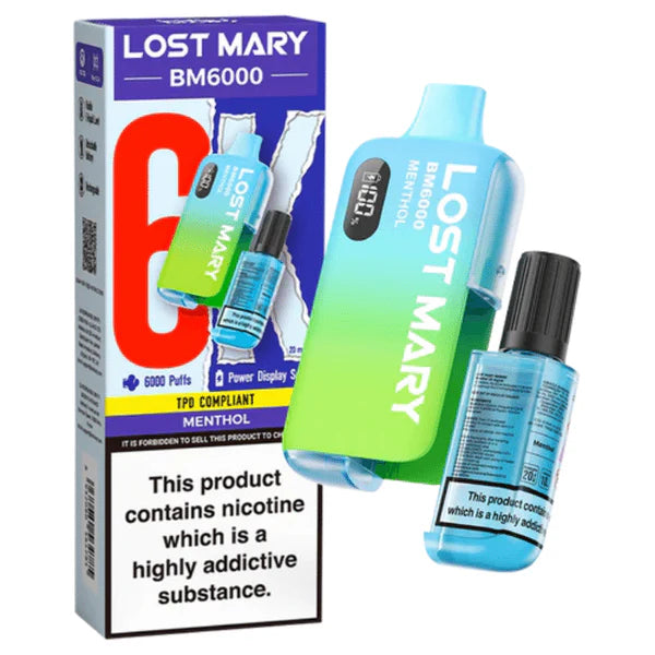 Lost Mary BM6000 20mg 6000 Puffs Disposable Vape Kit