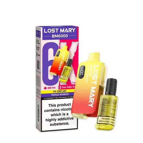 Lost Mary BM6000 20mg 6000 Puffs Disposable Vape Kit