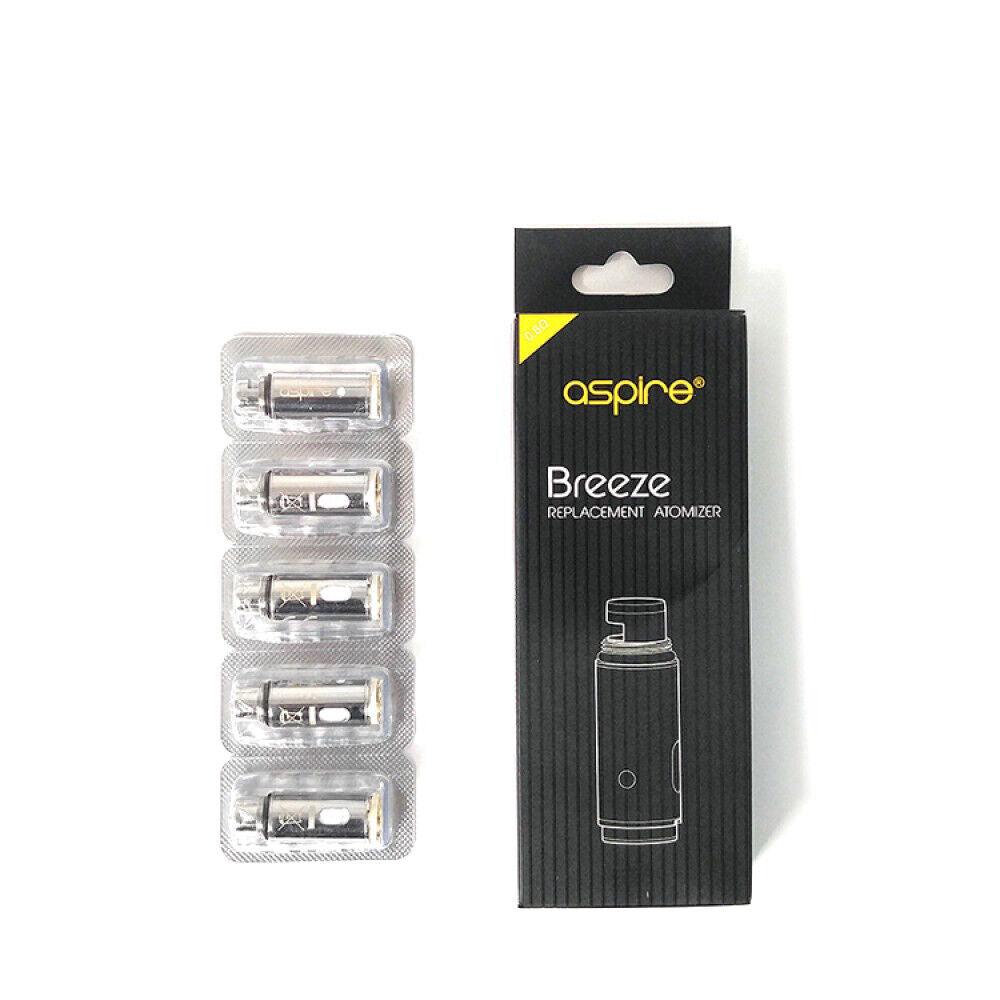 Aspire Breeze 0.6Ω & Breeze 2 Coils Pack Of 5