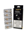 Aspire Cleito Pro/ Mesh/ Regular Coils Pack Of 5