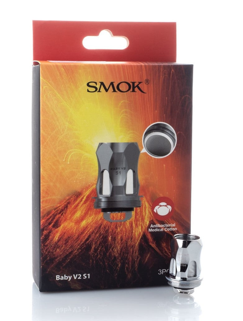 SMOK Mini V2 S2, S1, A2, A1, A3 Quadruple Coil 0.15Ω (30-70W) Pack Of 3