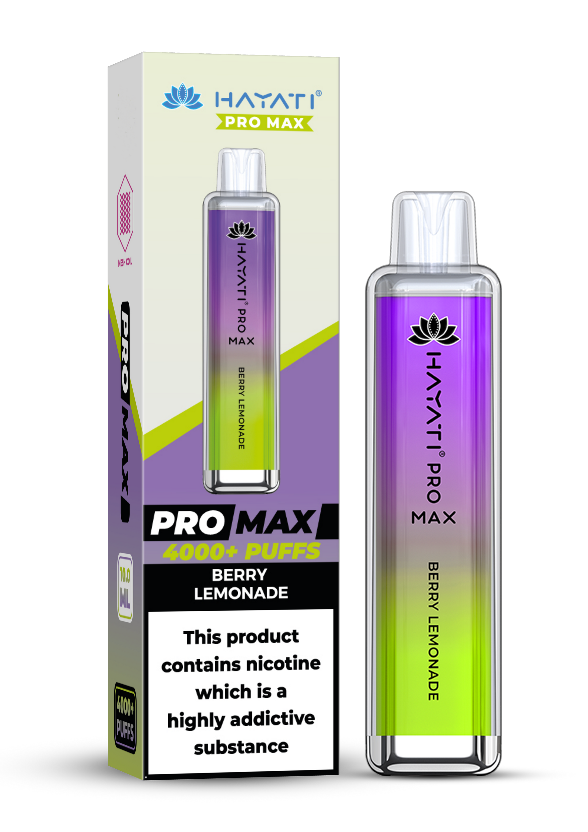 crystal hayati pro max Hayati Pro Max Nic Salt | 10mg/20mg main image 0
