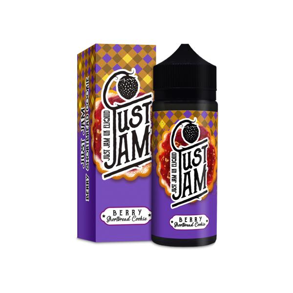 Just Jam 100ML E- liquid No Nicotine - A Taste of British Summertime