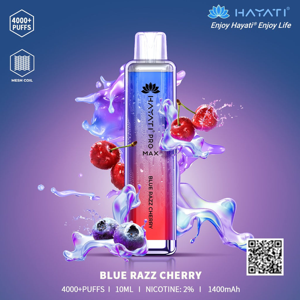 Hayati Pro Max Disposable Vape 4000 Puffs 2% Nicotine