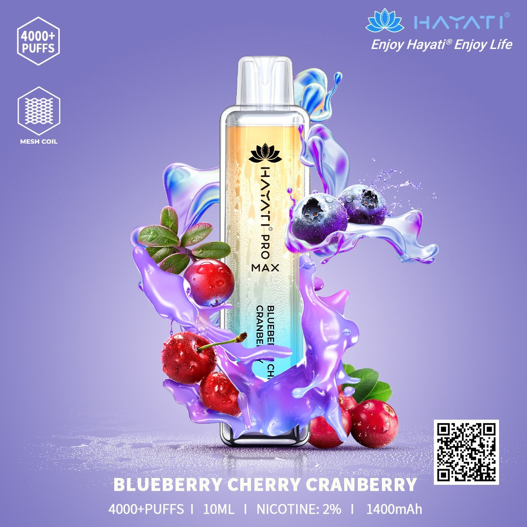 Hayati Pro Max Disposable Vape 4000 Puffs 2% Nicotine  vapestation