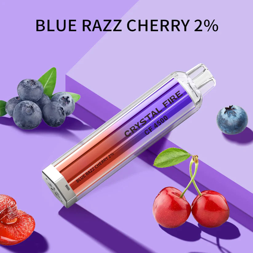 Crystal Fire Disposable Vape 4500 Puffs 0 MG TPD Complaint.  - Irresistible and Trendy