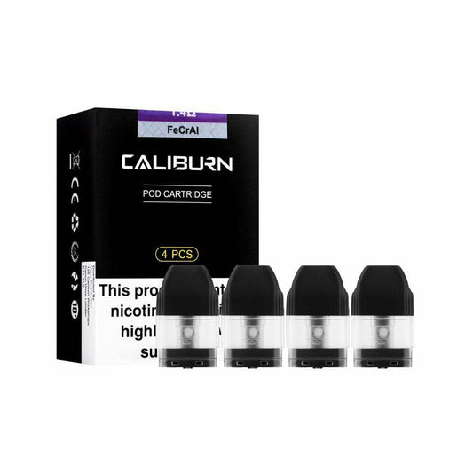 Uwell Caliburn Replacement Pod 1.4Ω Pack Of 4