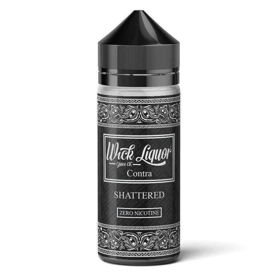 Wick Liquor E-Liquid Vape Juice Boulevard Shattered 0mg 100ml UK Best Seller