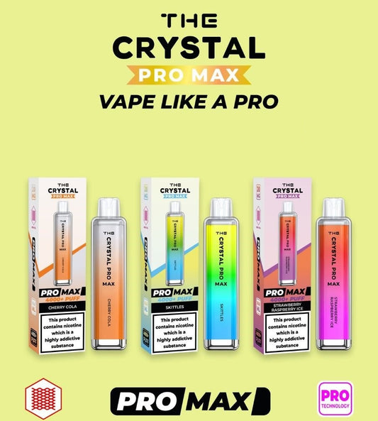 Crystal Pro Max 4000 Disposable Vape - UK Best Seller