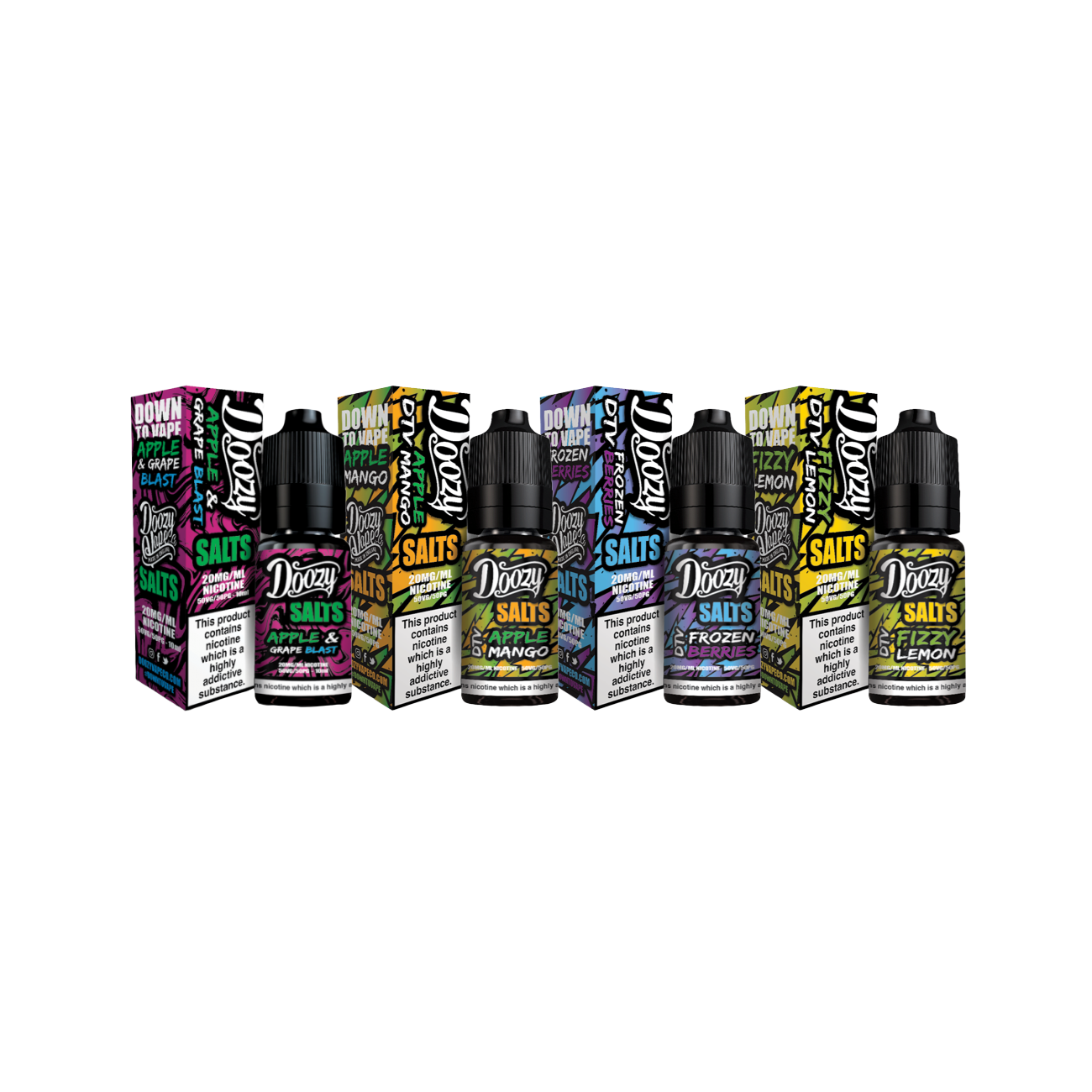 DOOZY Nic Salts 10MG/20MG 10ML E- liquid Buy 3 Get 1 FREE