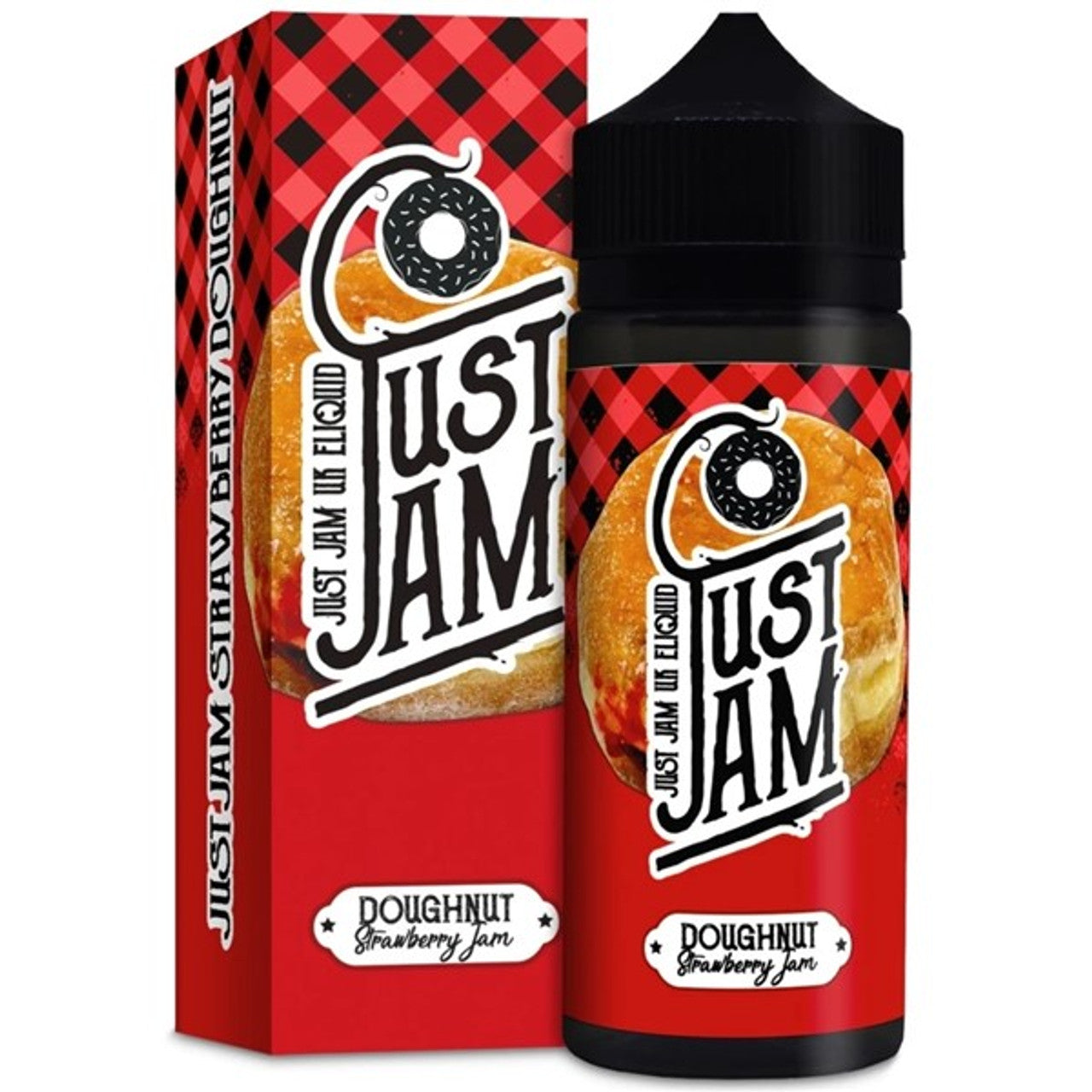 Just Jam 100ML E- liquid No Nicotine - A Taste of British Summertime