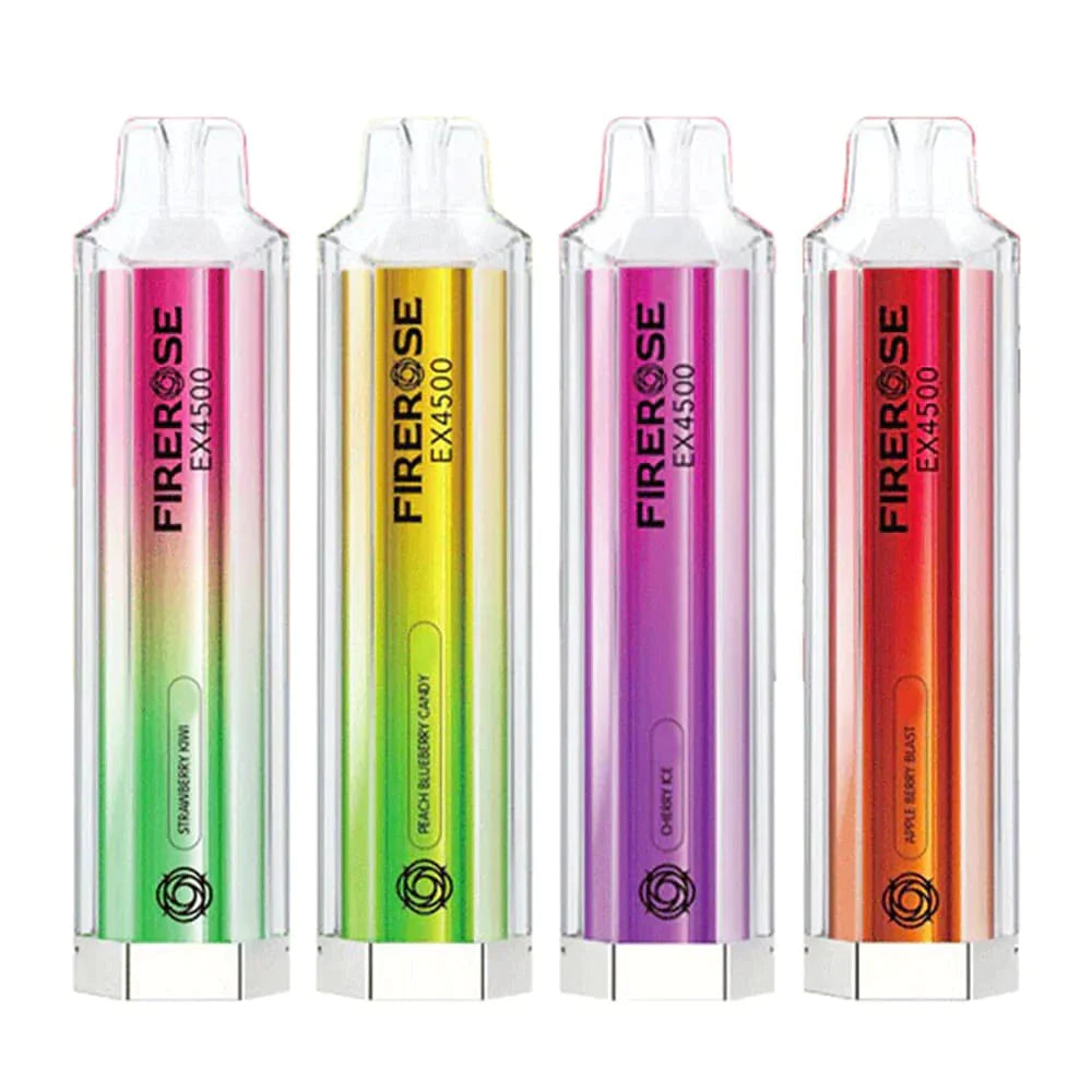 Box of 10 Elux Fire Rose EX4500 Disposable Vape | 4500 Puffs | 2% Nicotine | Fast Dispatch
