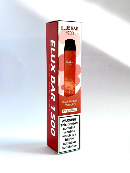 Elux Disposable Vape Bar 1500 Puffs Christmas Edition 20mg