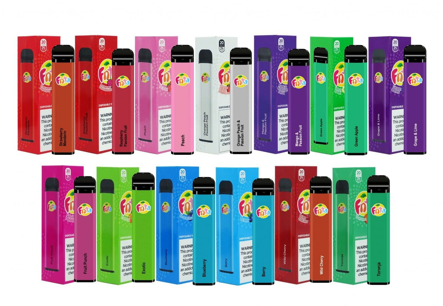 Fnta Disposable Device 600 Puffs 2ML Buy 3 Get 1 Free