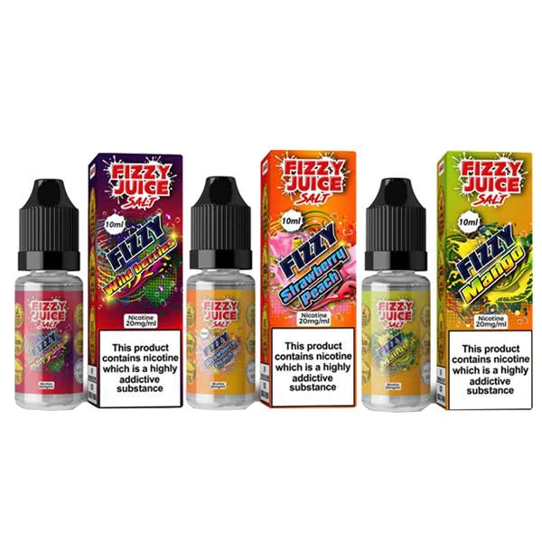 Fizzy Juice Nic Salts 10MG/20MG 10ML E- liquid Buy 3 Get 1 FREE