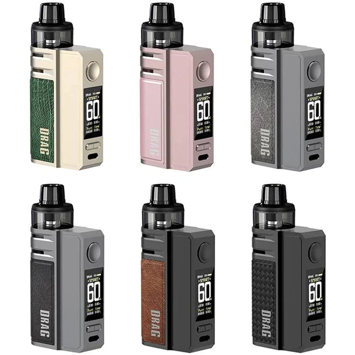 VooPoo Drag E60 Vape Kit 60W - Style, Power, and Simplicity