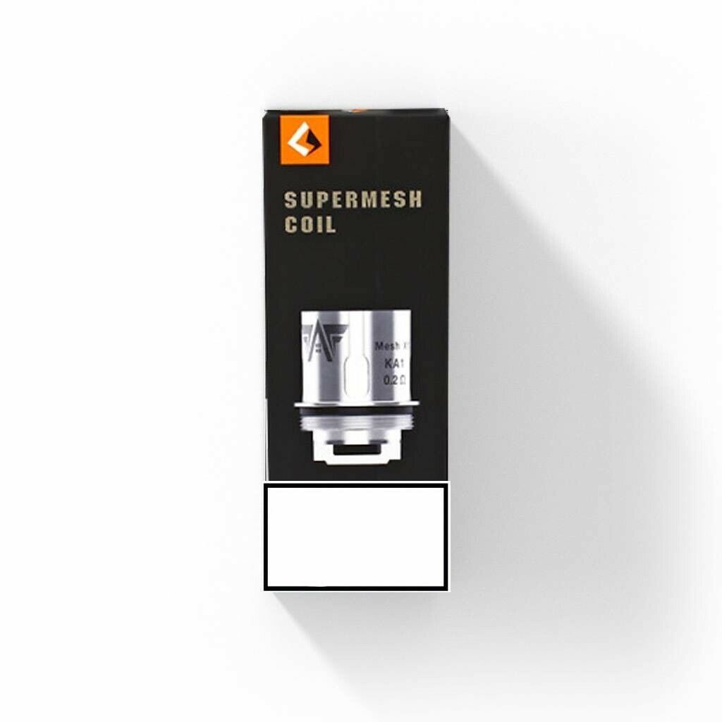 GeekVape SuperMesh X2 Coil 0.3Ω, X1 0.2 Ω Pack Of 5 Replacement Coils