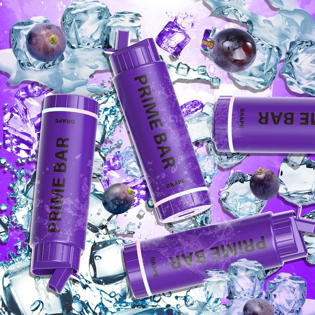 Box of 10 PRIME BARS 8000 PUFFS DISPOSABLE 0mg TPD Complaint UK BEST SELLING VAPES