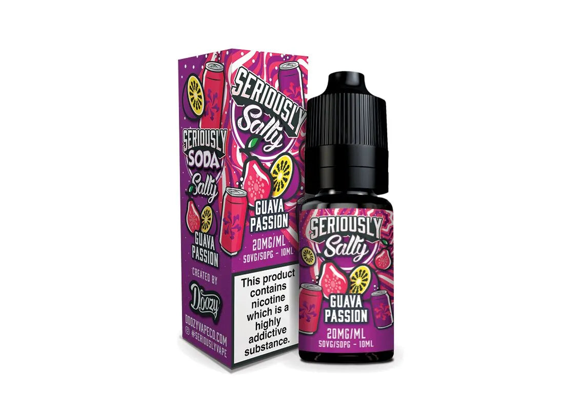 Seriously Salty Soda Nic Salts 10MG/20MG 10ML E- liquid Buy 3 Get 1 FREE