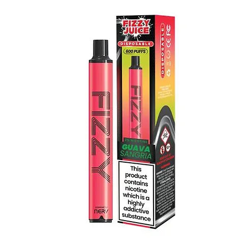 Fizzy Juice Disposable Bar 600 Puffs 550mAh Buy 3 Get 1 Free (Add 4)