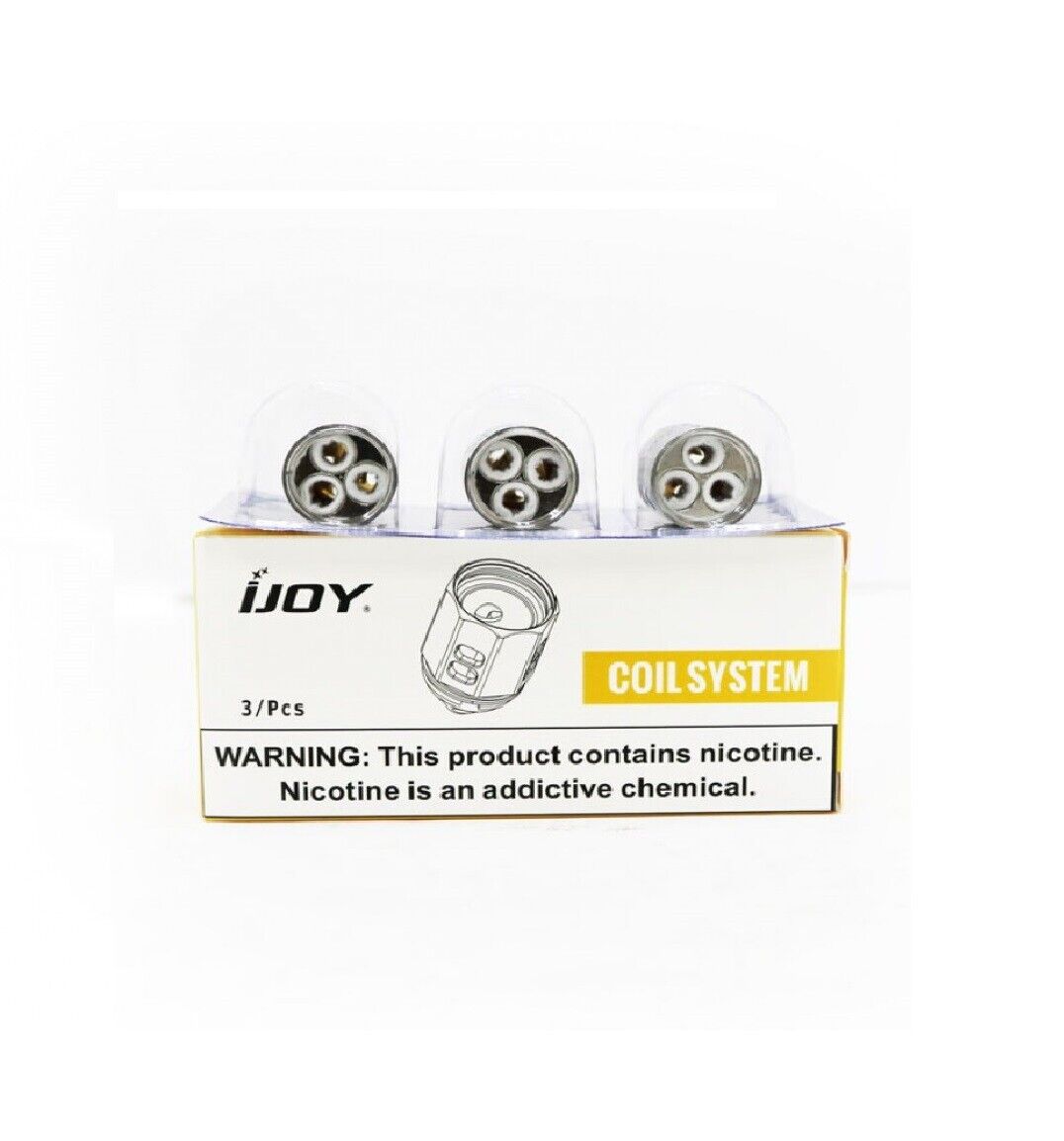 iJoy Captain & Katana X3/ DM2/ DM3/ DM-Mesh Coils Pack Of 3