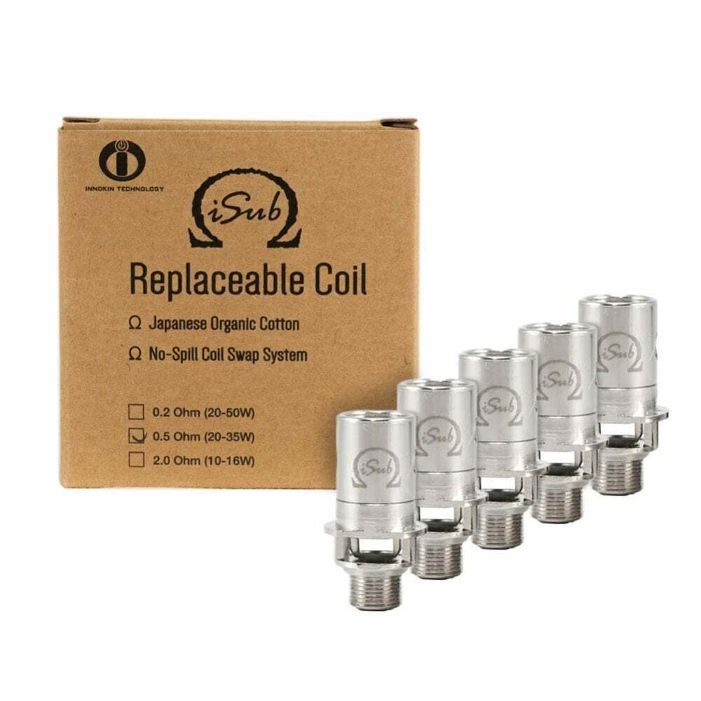 Innokin iSub 0.5Ω (20-35W) Pack Of 5