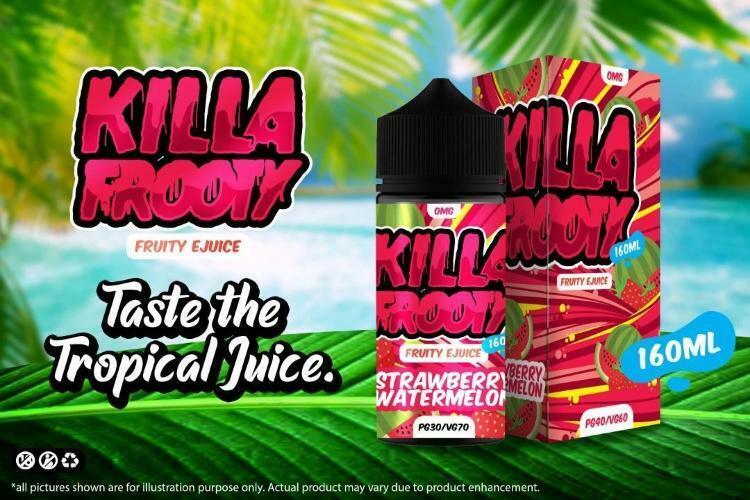 Killa Frooty 160ml E- liquid No Nicotine