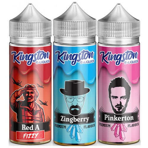 Kingston 100ml Premium E-liquid 0mg No Nicotine 70VG/30PG Best Discount Price