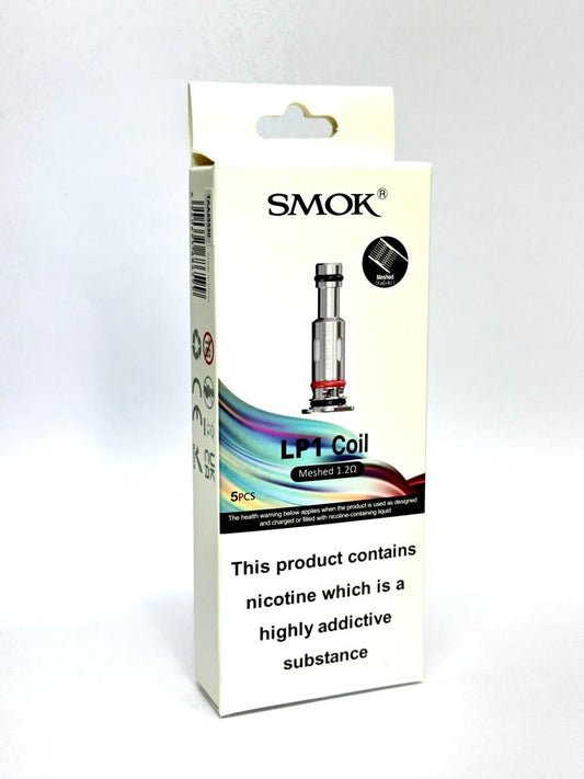 SMOK LP1 Meshed Coil 1.2Ω (Best 10W-15W) Pack Of 5 TPD Compliant