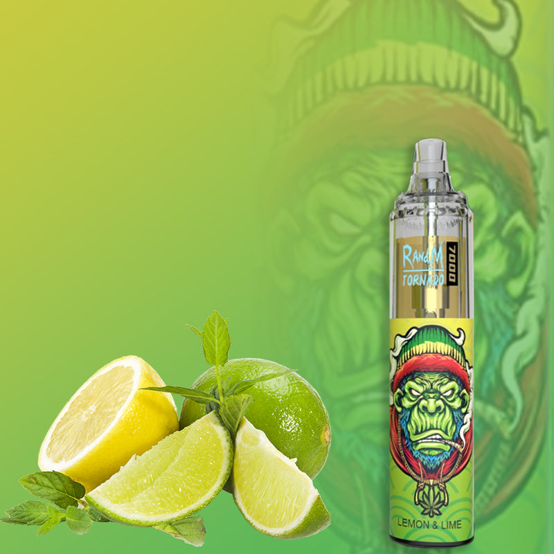 RandM Tornado 7000 Puffs 0 MG TPD Compliant Disposable Vape Bar Buy 3 Get 1 FREE